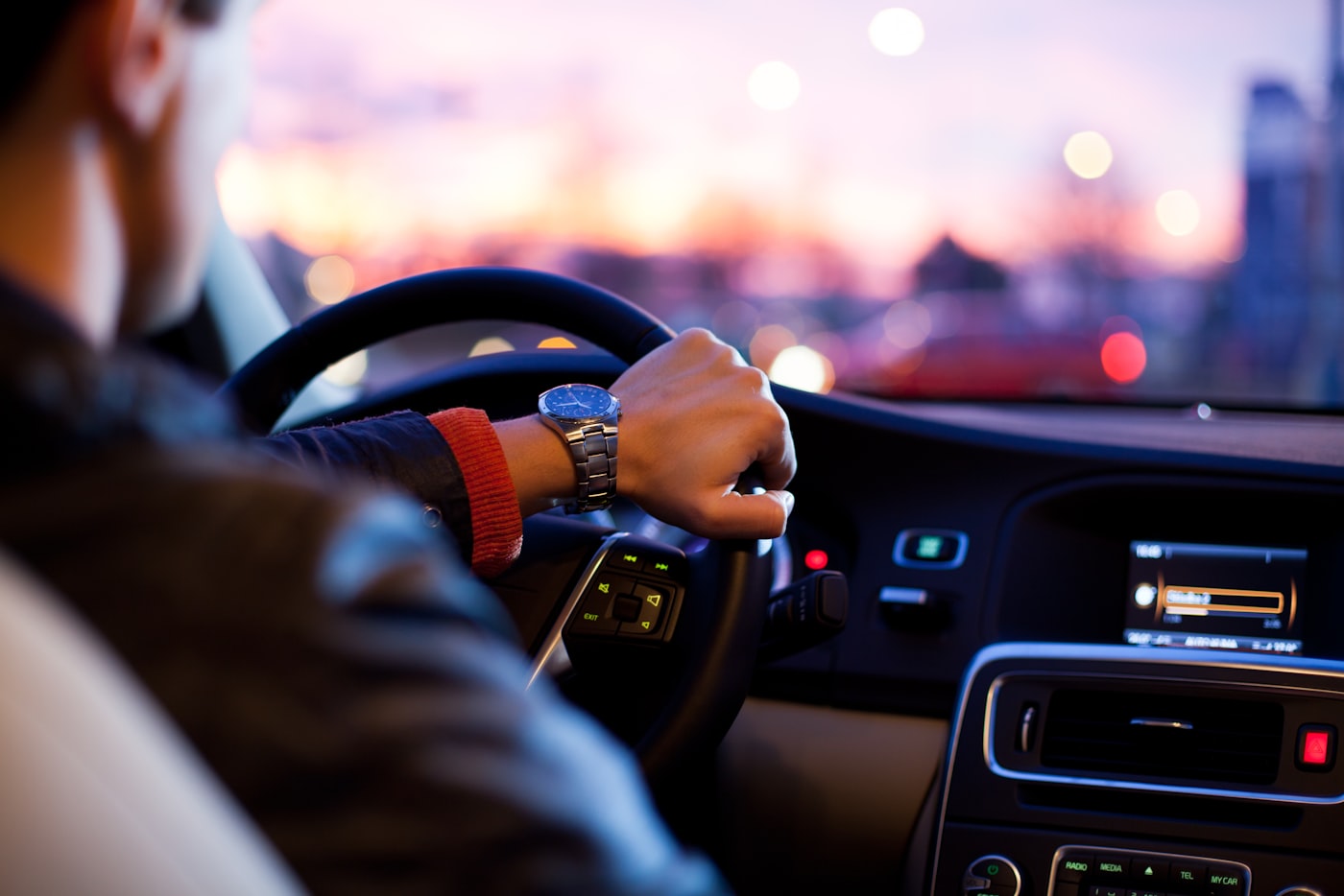 Car keys handed over at the start of a monthly rental